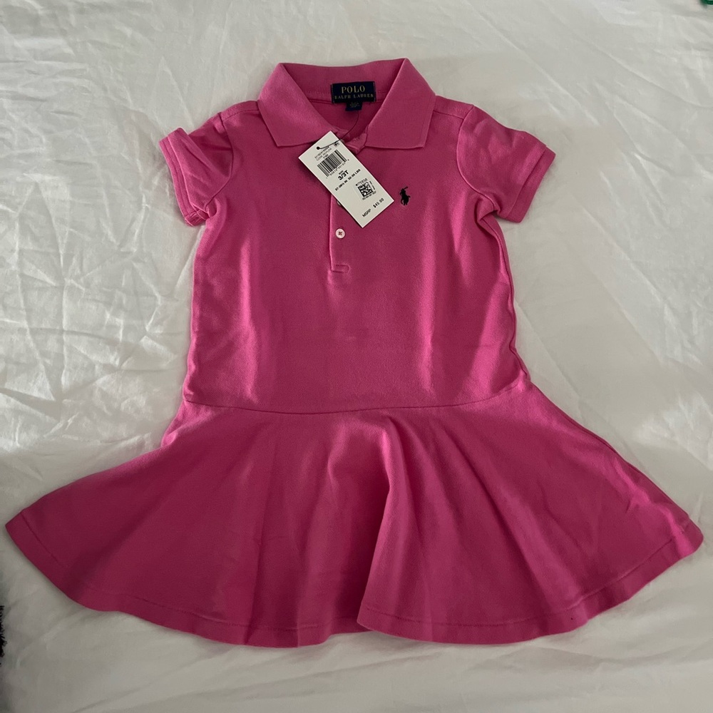 Brand new Ralph Lauren girl’s polo shirt dress..